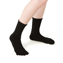Load image into Gallery viewer, Women&#39;s 5-Toed Tapered Socks
